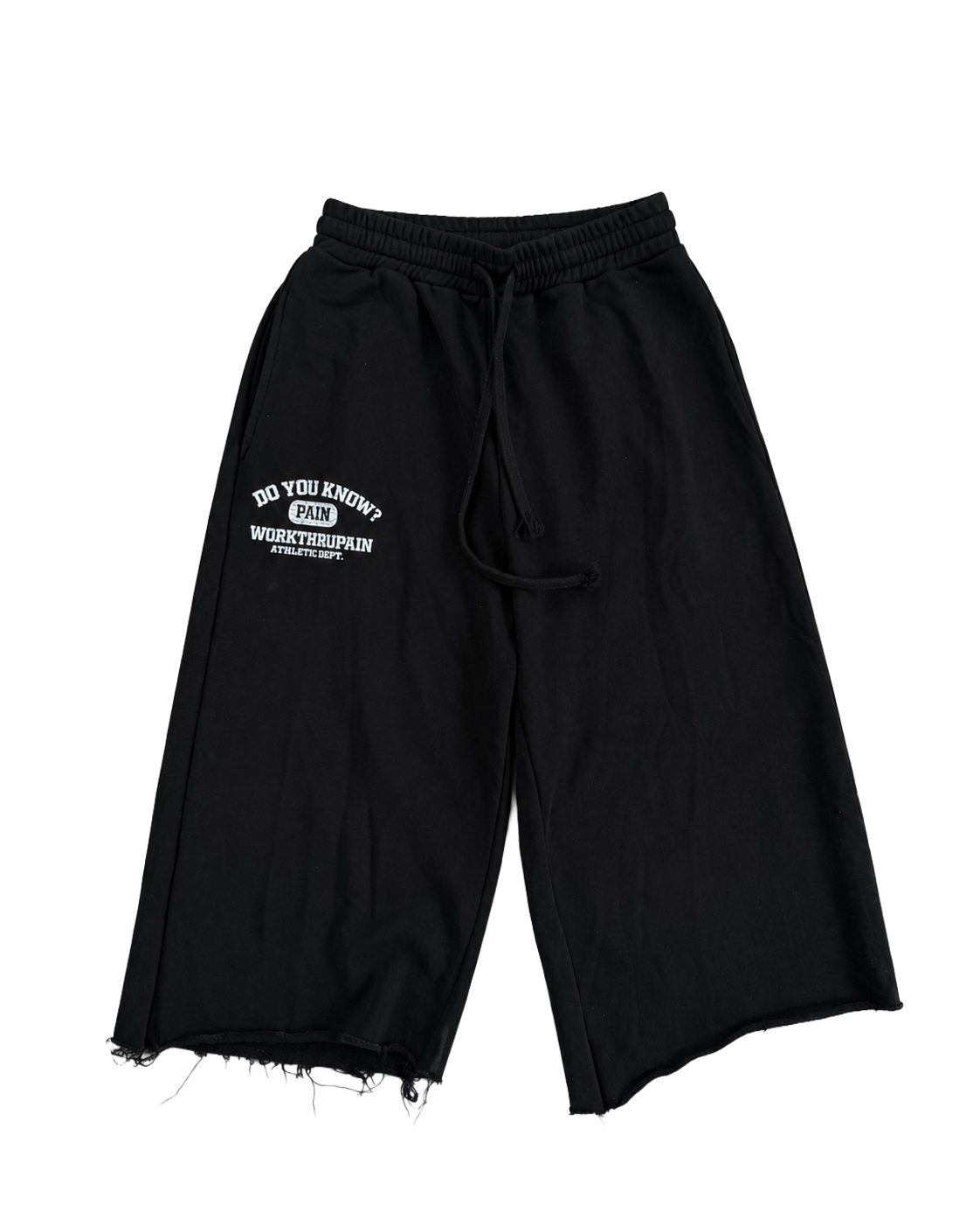BLACK Pain Sweatshorts